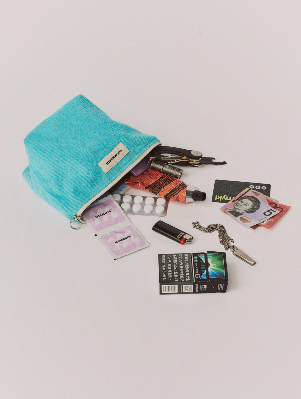 Poksin Pouch Medium - Aqua